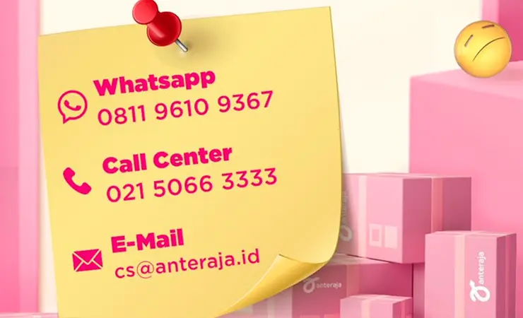 Nomor WA dan Telepon Anteraja Lampung