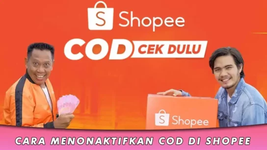 Cara Menonaktifkan COD di Shopee
